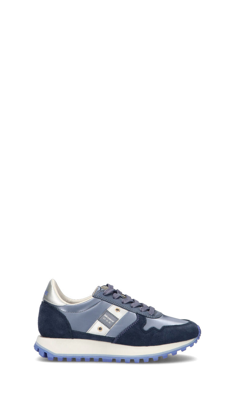 BLAUER Sneaker donna blu in suede
