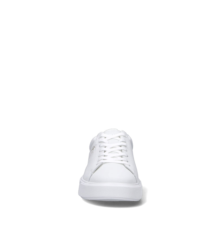 BLAUER Sneaker uomo bianca in pelle
