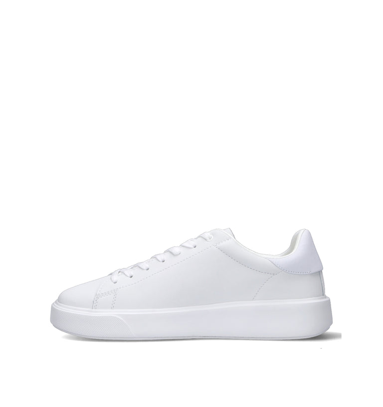 BLAUER Sneaker uomo bianca in pelle