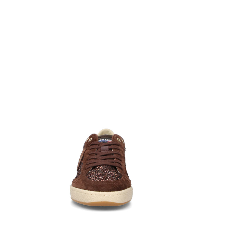 BLAUER Sneaker donna marrone in suede