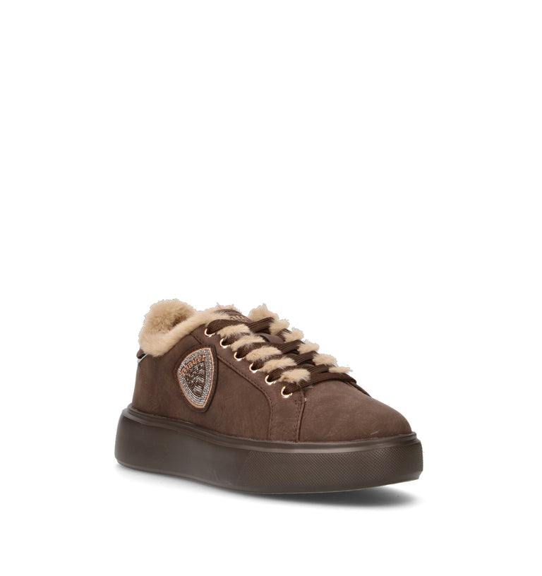 BLAUER Sneaker donna marrone