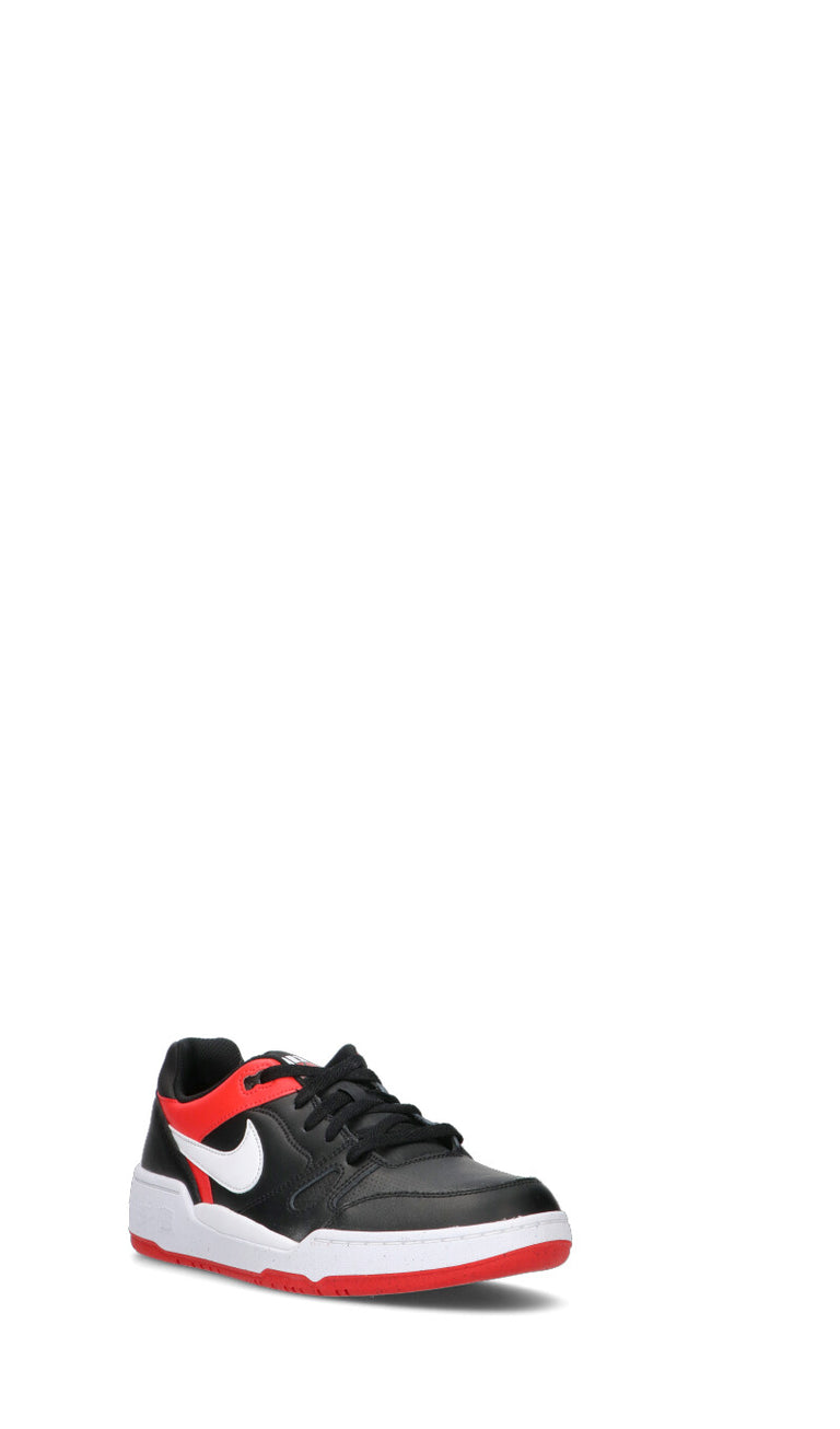 NIKE - FULL FORCE LO Sneaker uomo nera/rossa in pelle