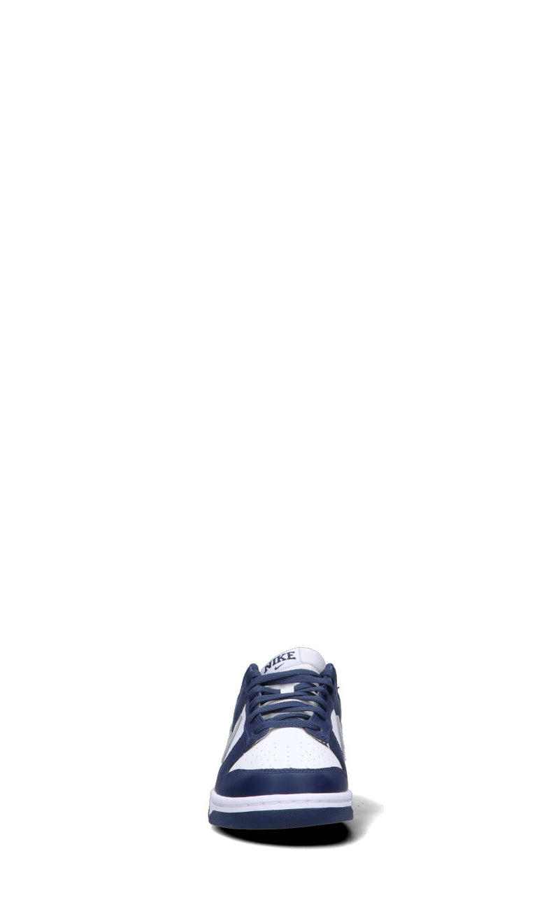 NIKE - DUNK LOW Sneaker uomo bianca/blu