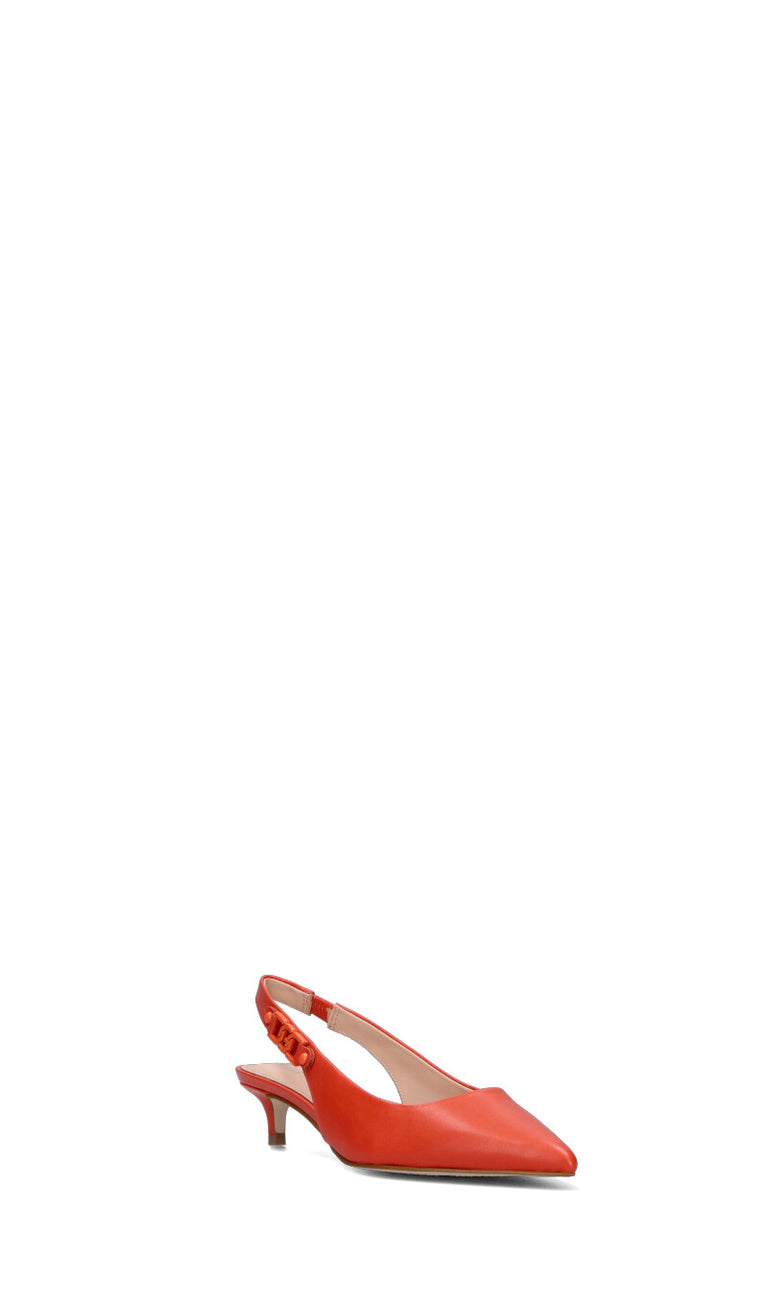 GUESS Slingback donna arancio in pelle