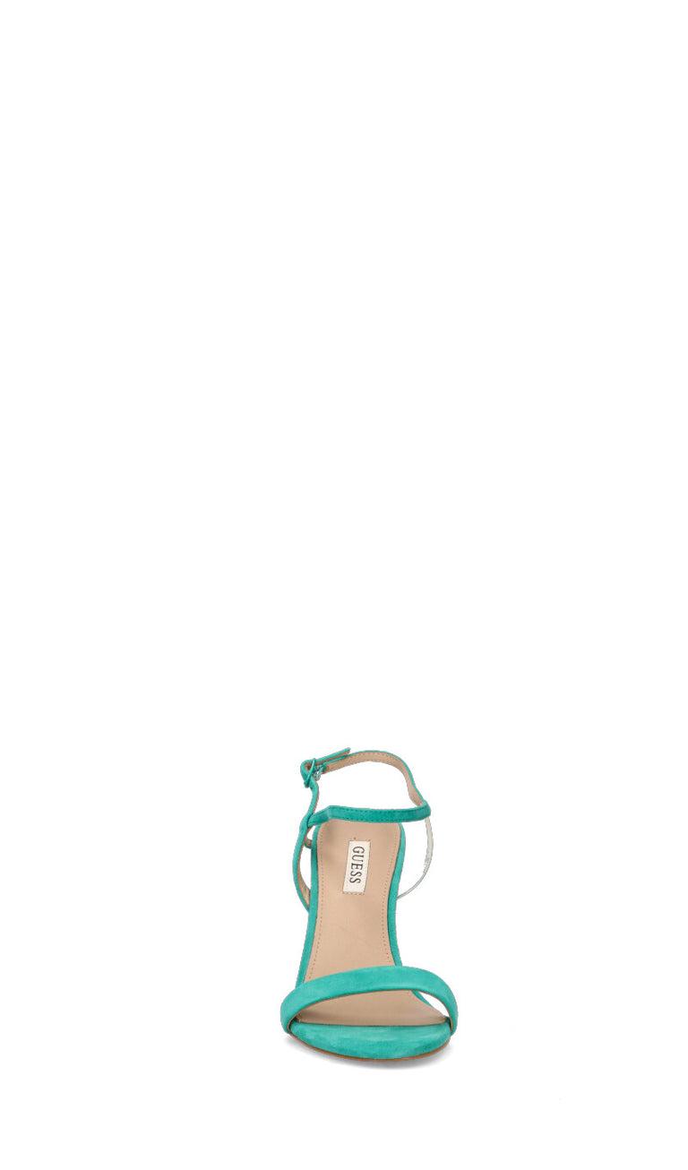 GUESS Sandalo donna acquamarina in suede