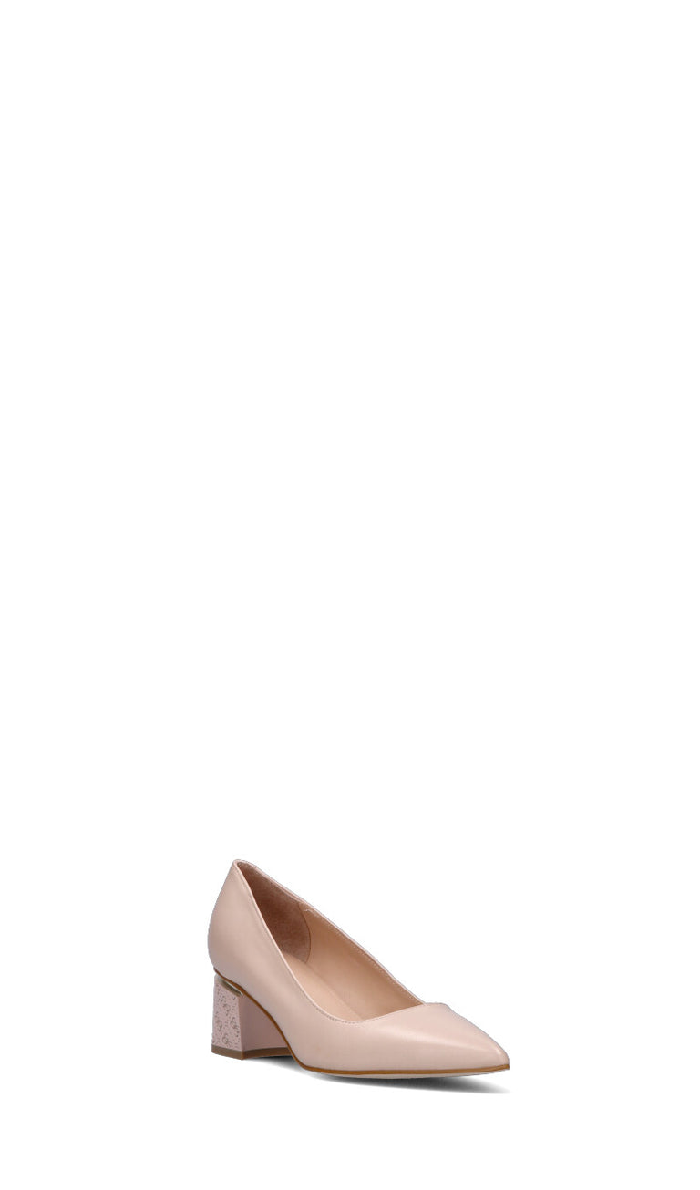 GUESS Decollete donna beige in pelle