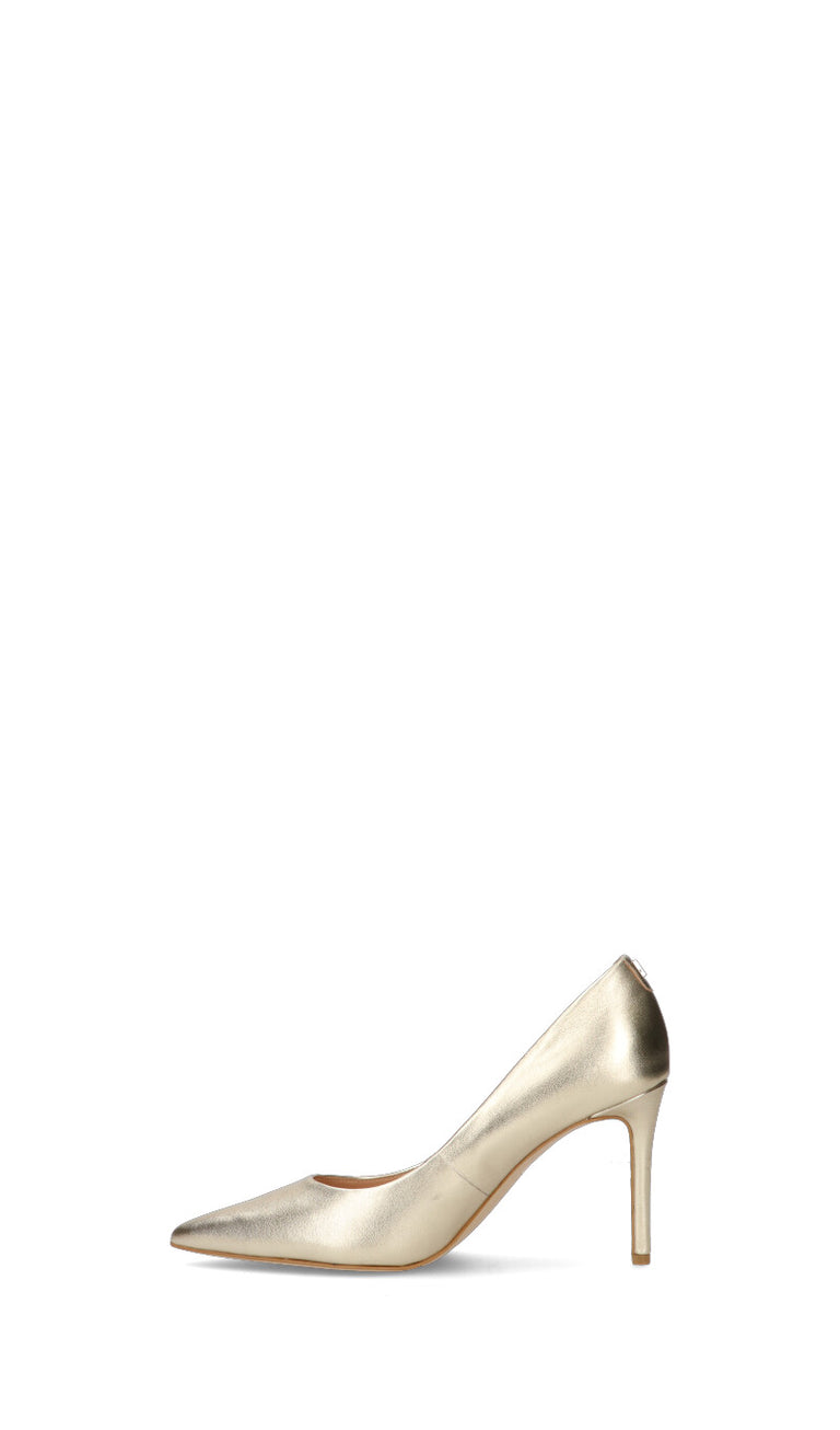 GUESS Decollete donna oro in pelle