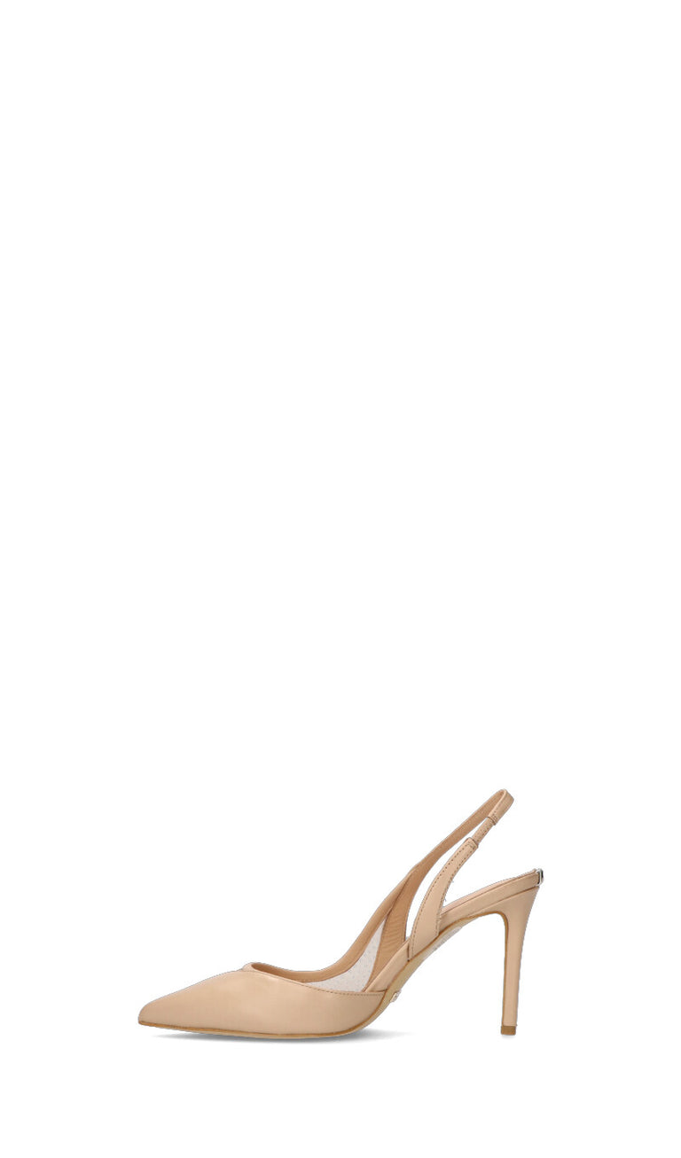 GUESS Slingback donna beige in pelle