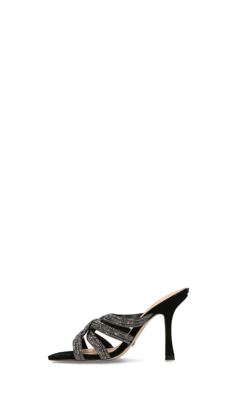GUESS Ciabatta donna nera in pelle