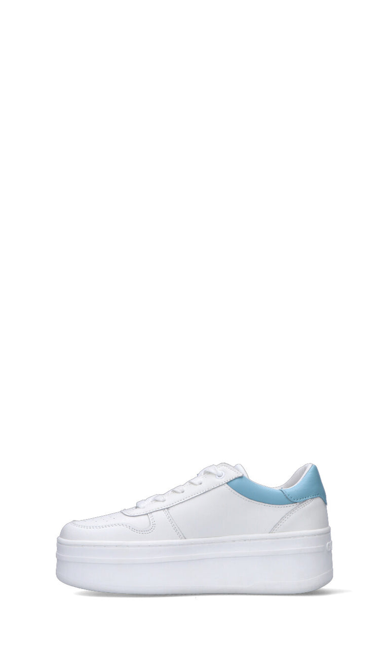 GUESS Sneaker donna bianca/azzurra in pelle