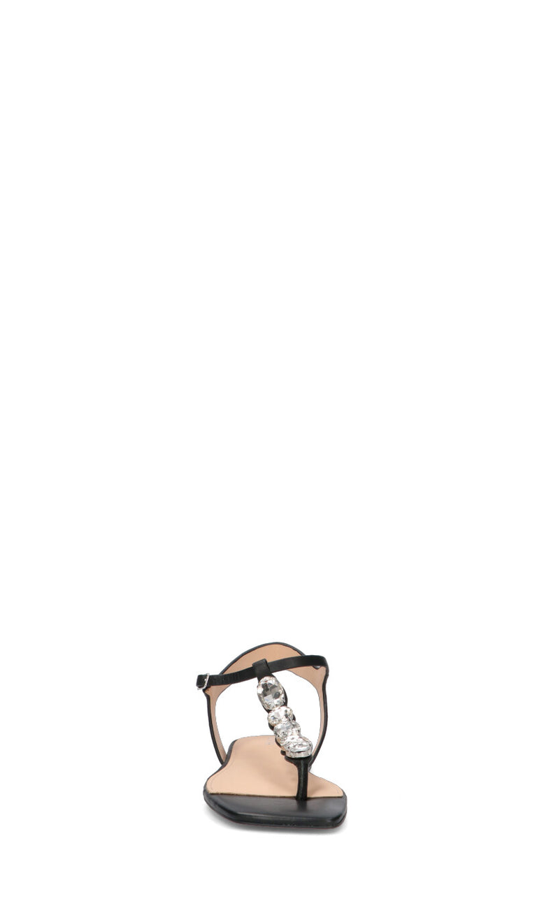 GUESS Sandalo donna nero in pelle