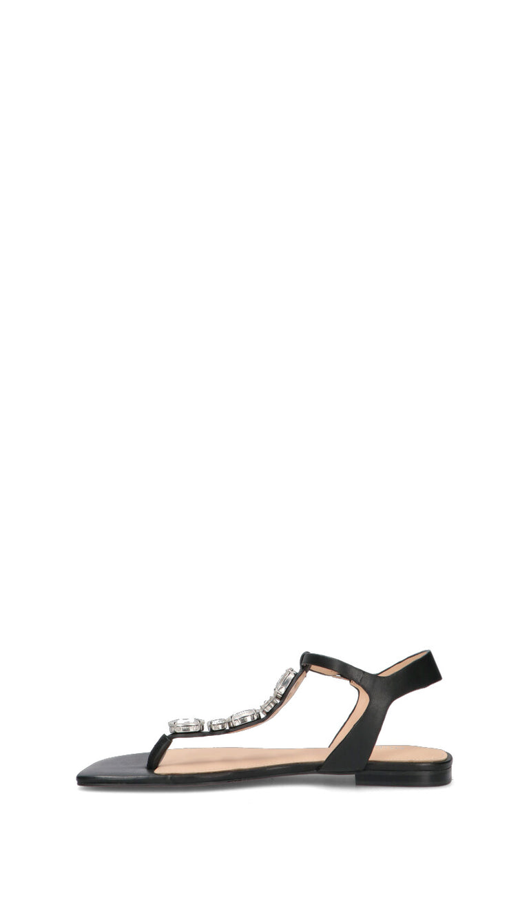 GUESS Sandalo donna nero in pelle