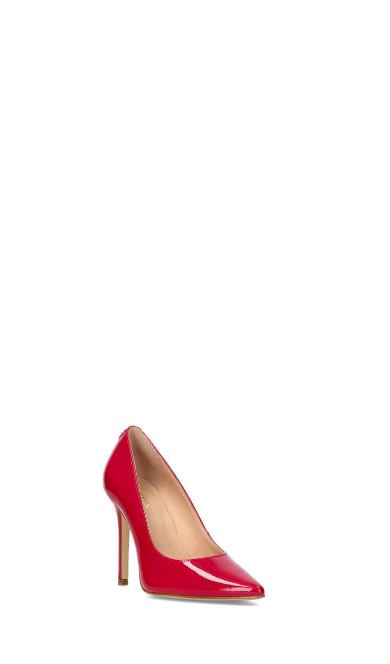 GUESS Decollete donna rossa in pelle