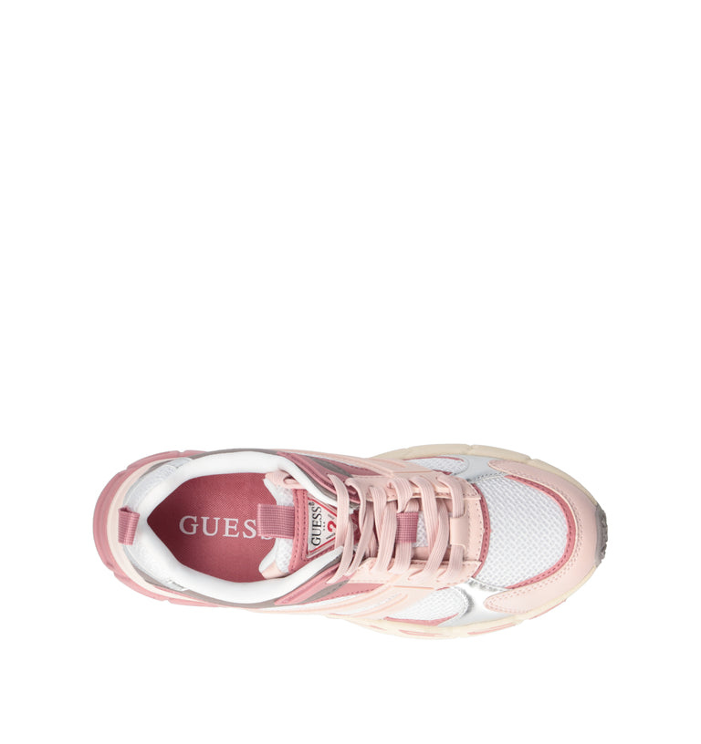 GUESS Sneaker donna rosa/bianca