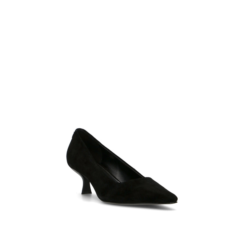 GUESS Décolleté donna nero in suede