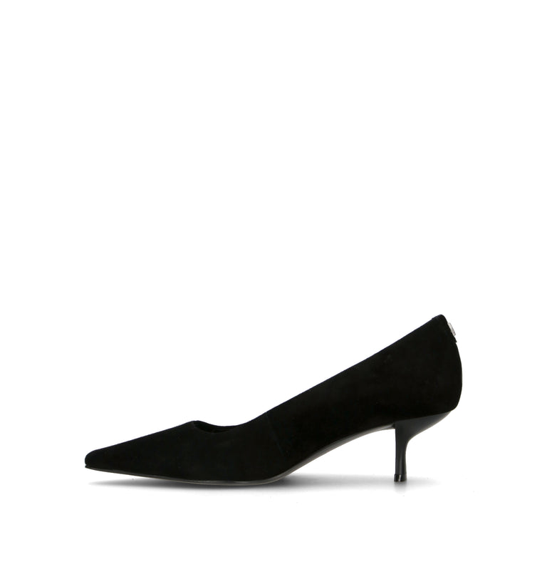 GUESS Décolleté donna nero in suede