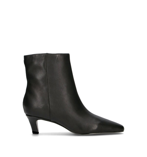 GUESS Tronchetto donna nero in pelle