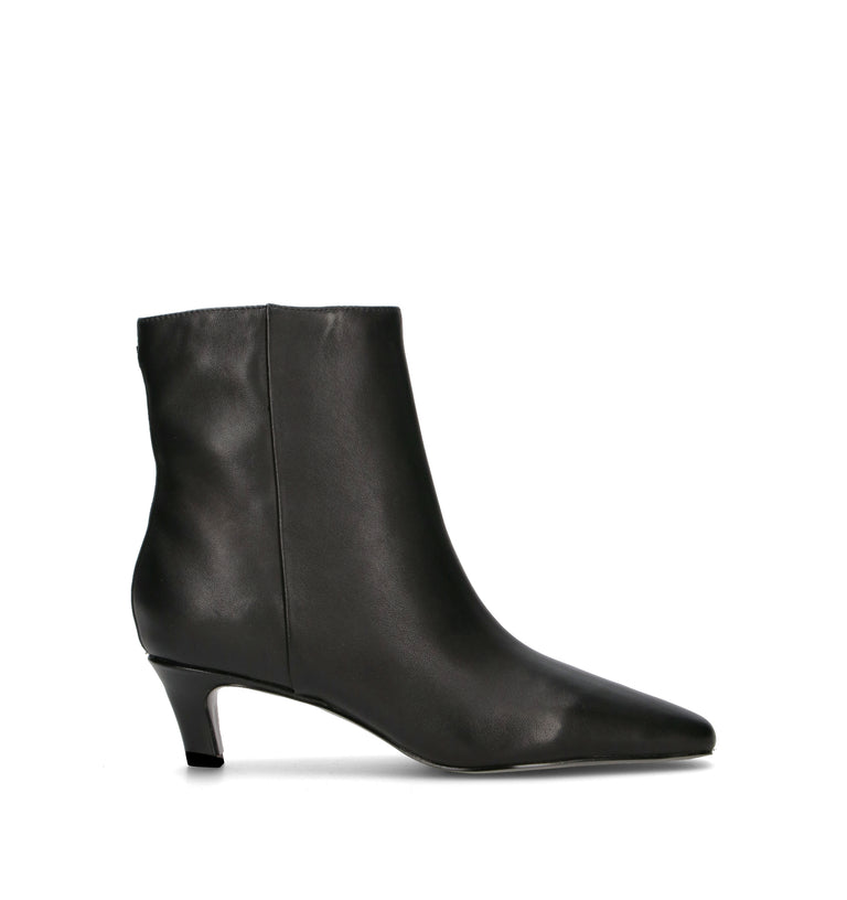 GUESS Tronchetto donna nero in pelle