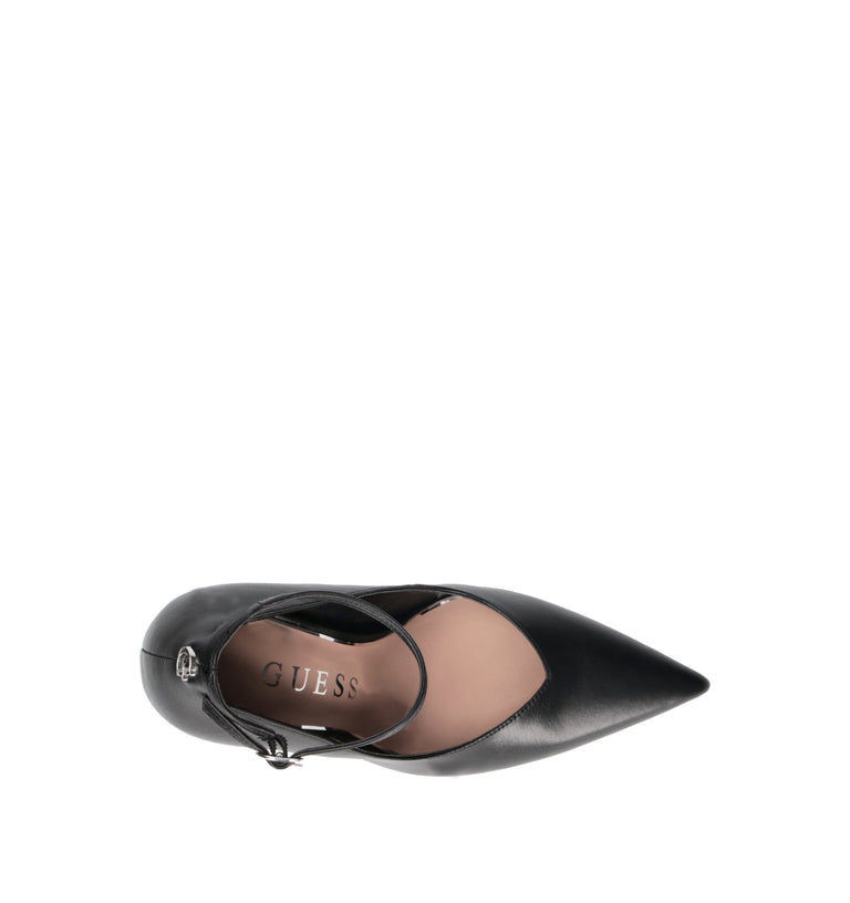 GUESS Décolleté donna nera in pelle