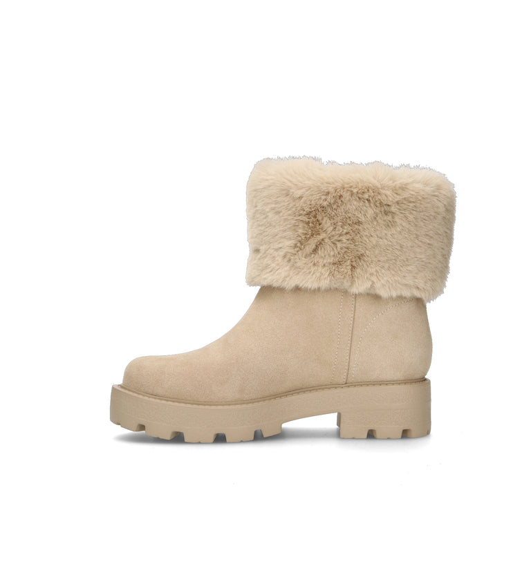 GUESS Tronchetto donna beige in suede
