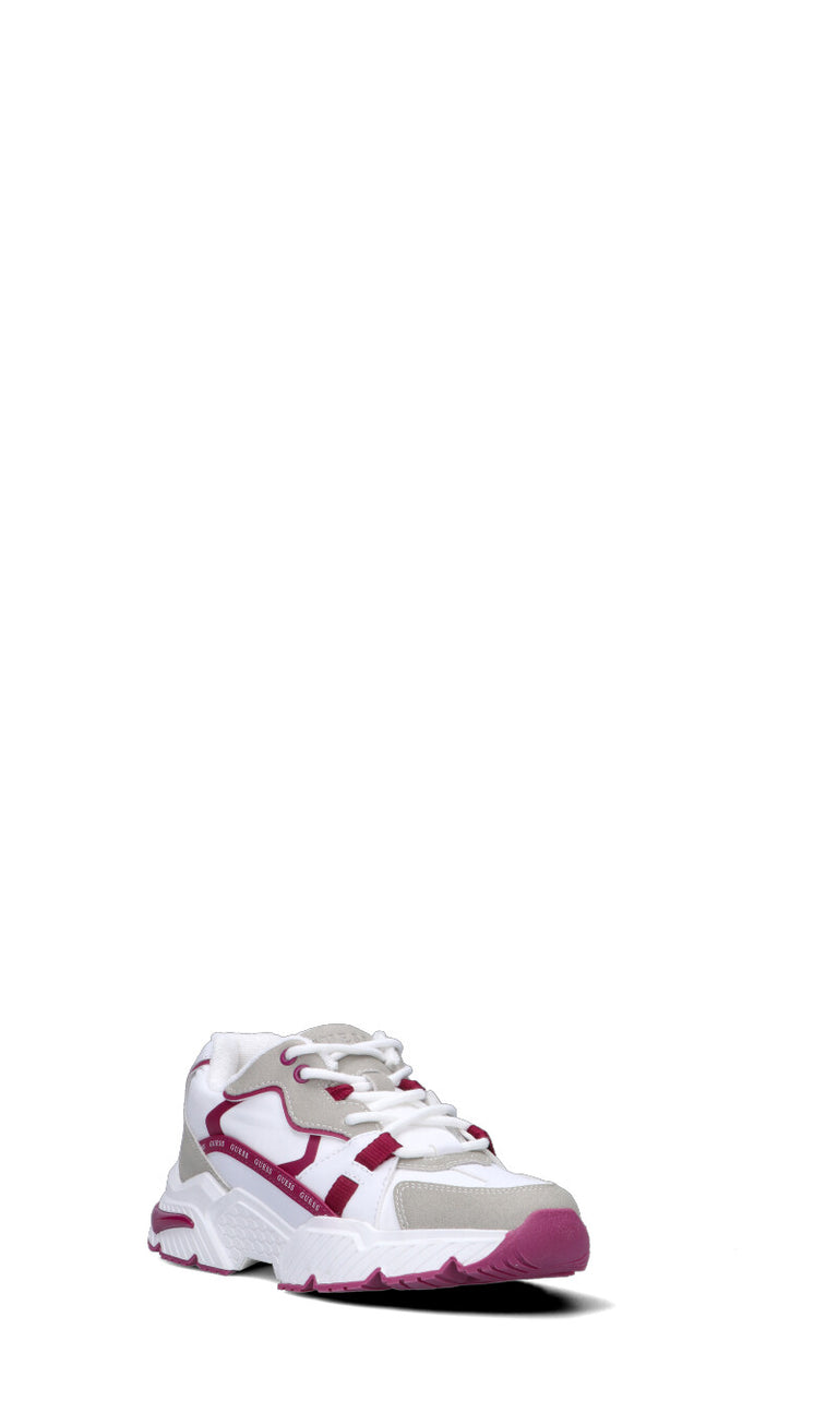 GUESS Sneaker uomo bianca/rossa