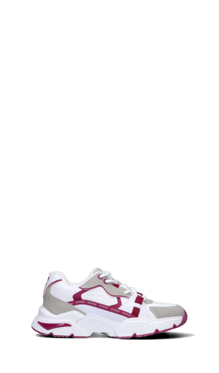 GUESS Sneaker uomo bianca/rossa