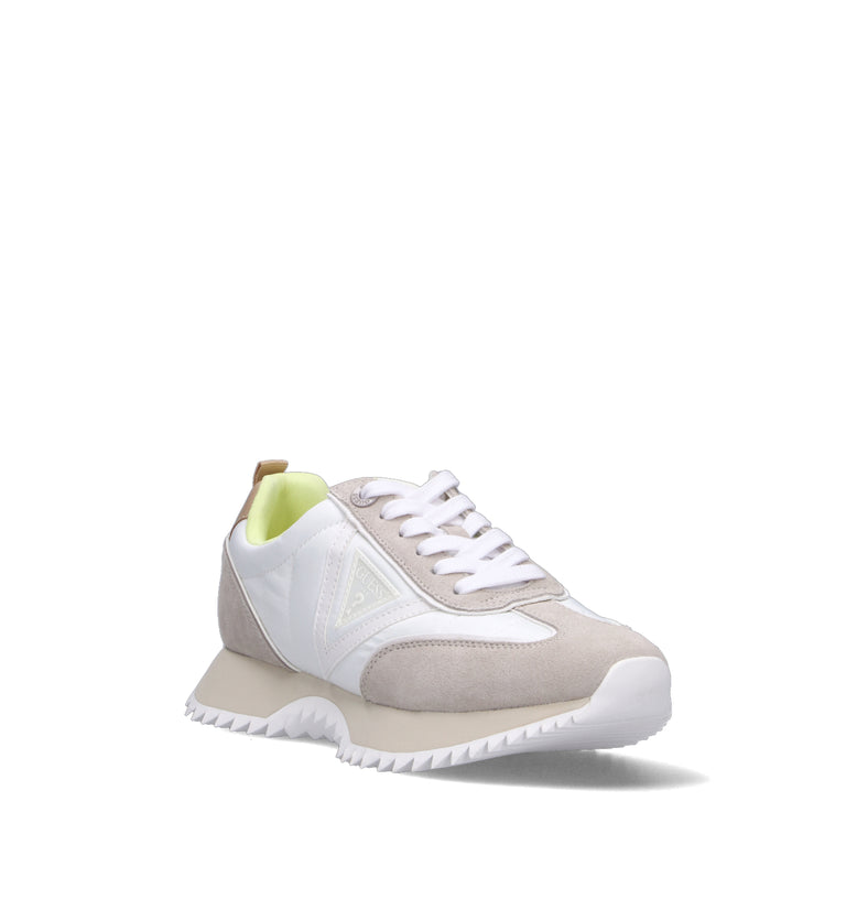 GUESS Sneaker donna bianca/beige