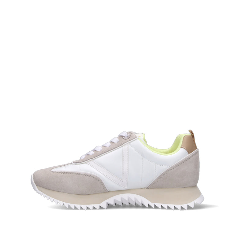 GUESS Sneaker donna bianca/beige