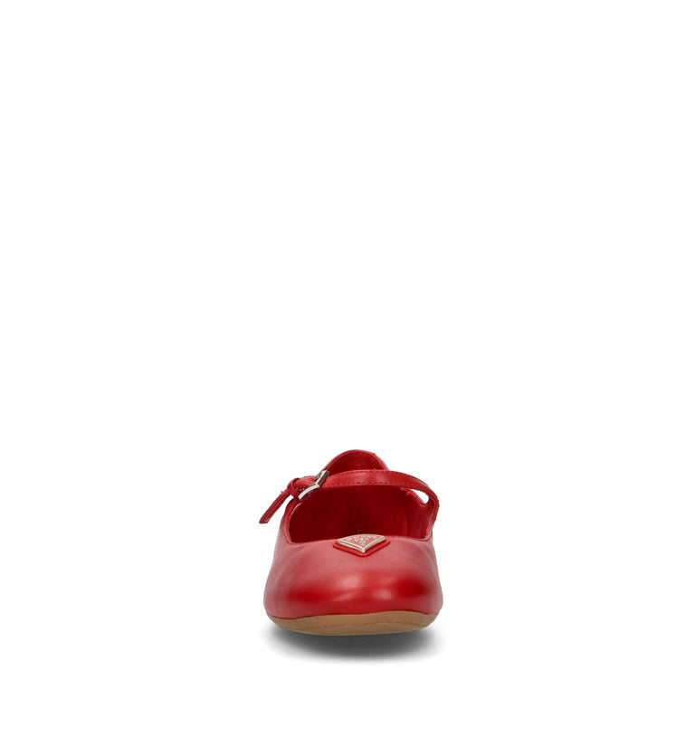 GUESS Ballerina donna rossa in pelle