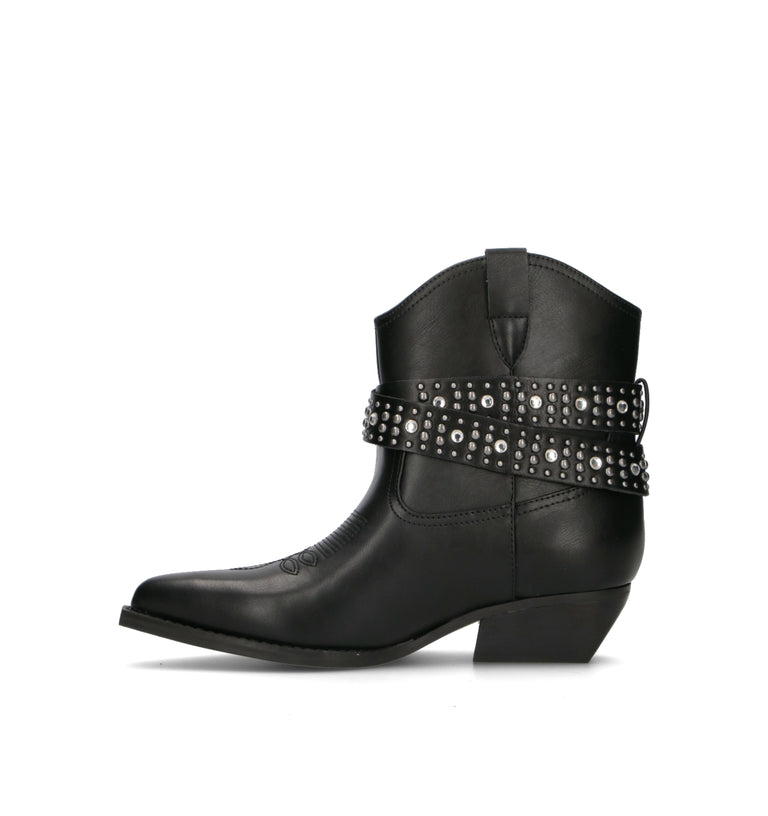 GUESS Tronchetto donna nero
