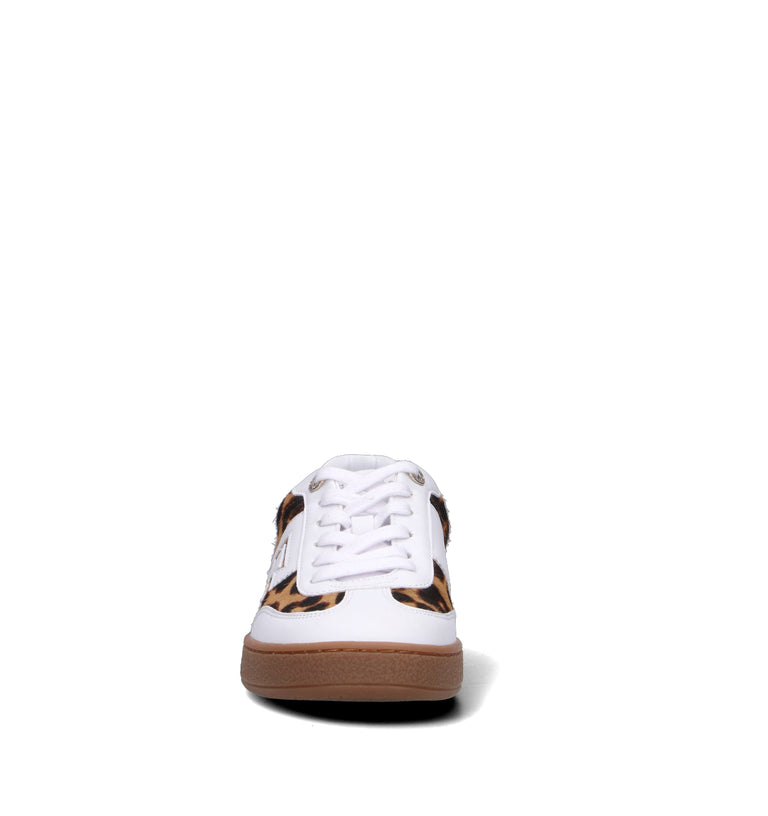 GUESS Sneaker donna bianca/leopardata