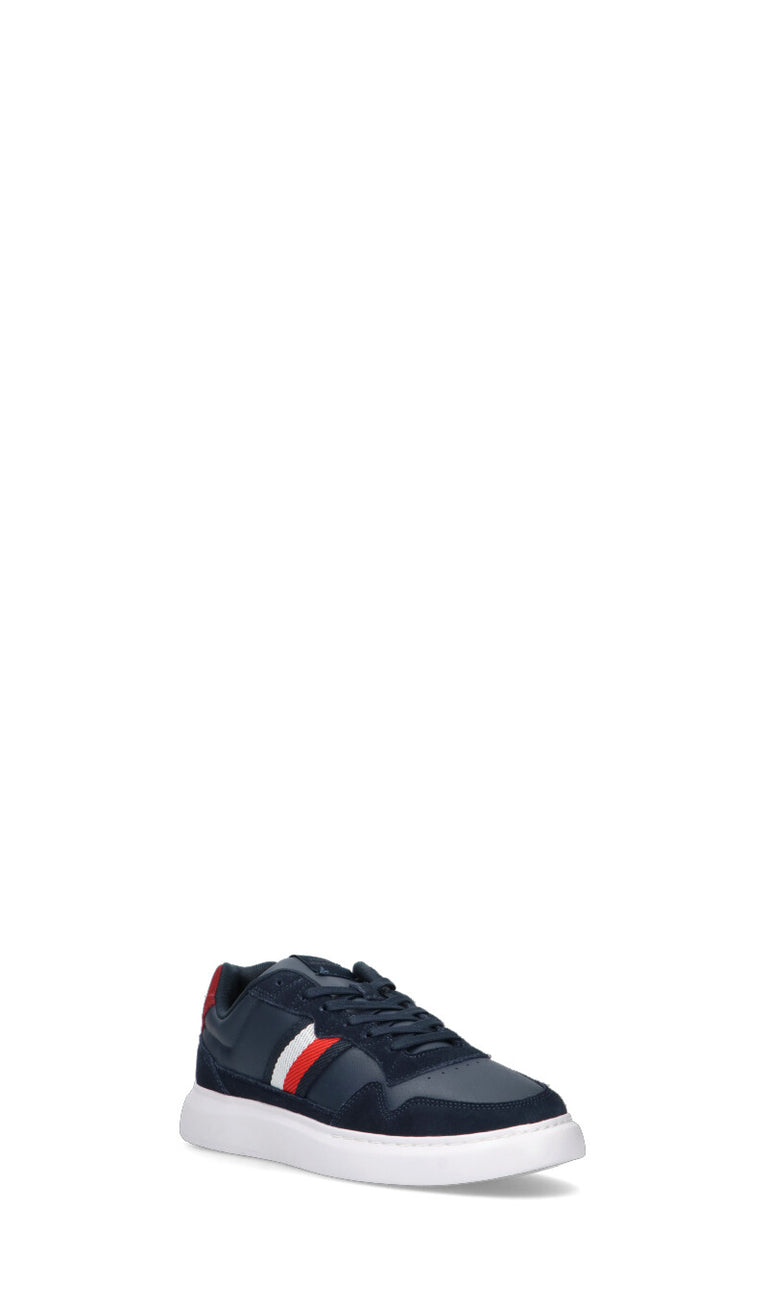 TOMMY HILFIGER Sneaker uomo blu in suede