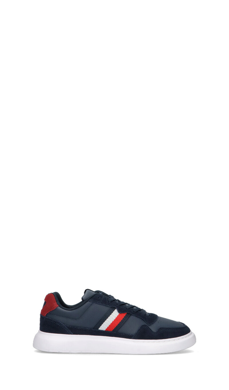 TOMMY HILFIGER Sneaker uomo blu in suede