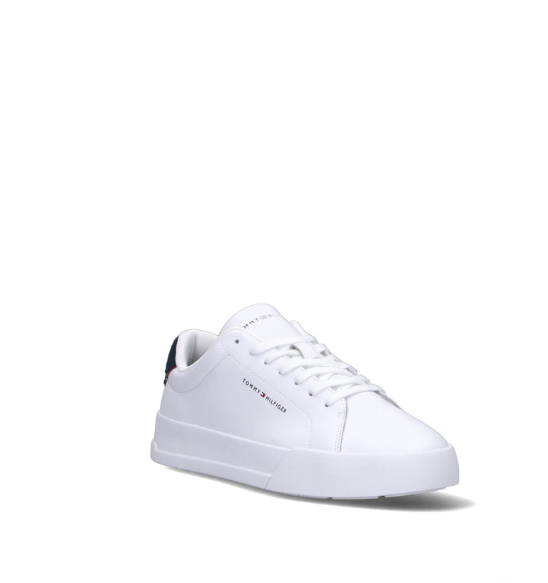 TOMMY HILFIGER Sneaker uomo bianca in pelle