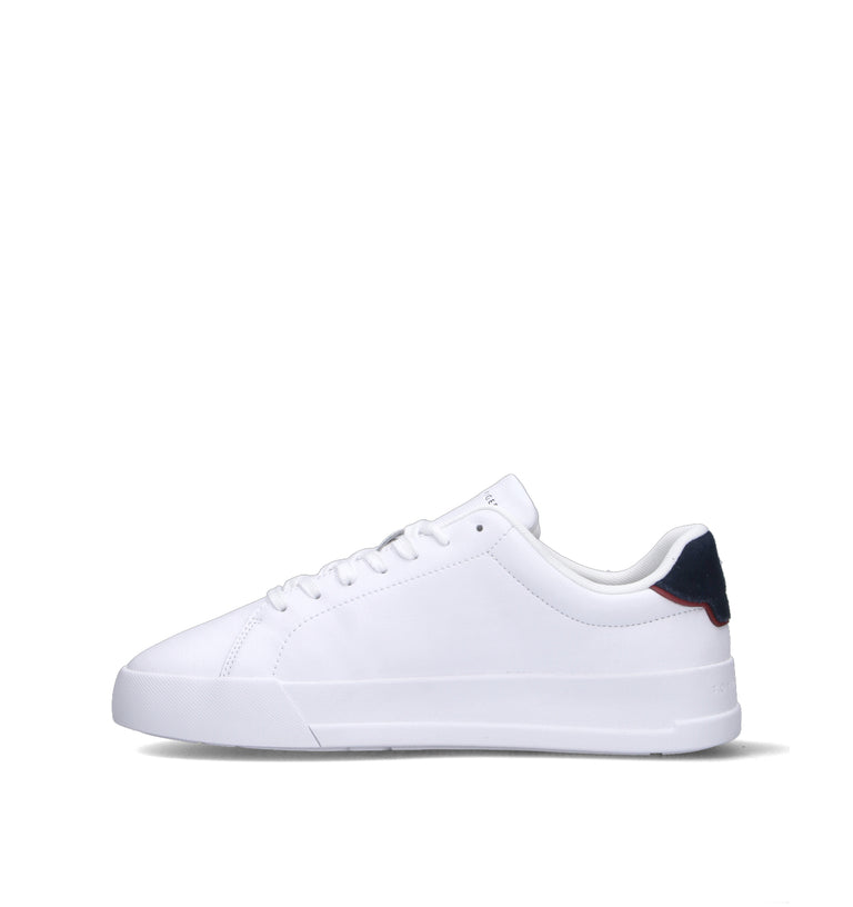 TOMMY HILFIGER Sneaker uomo bianca in pelle