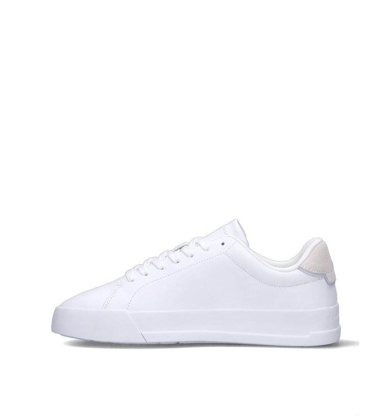 TOMMY HILFIGER Sneaker donna bianca in pelle