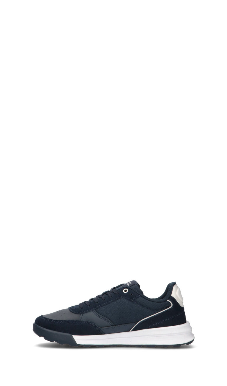 TOMMY HILFIGER Sneaker uomo blu in suede