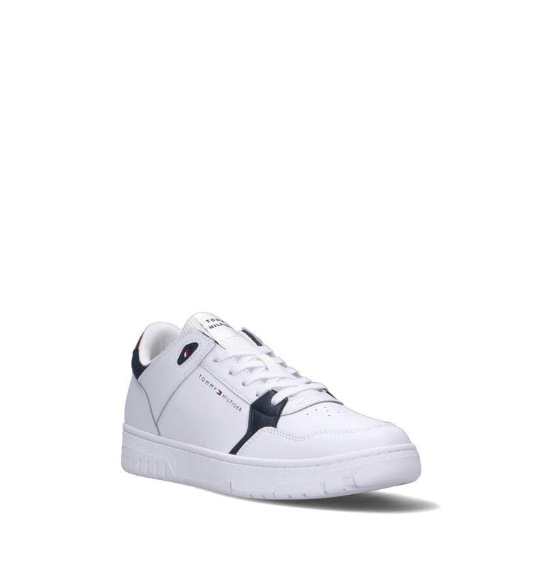 TOMMY HILFIGER Sneaker uomo bianca/blu