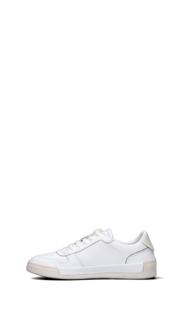 GUESS Sneaker uomo bianca in pelle