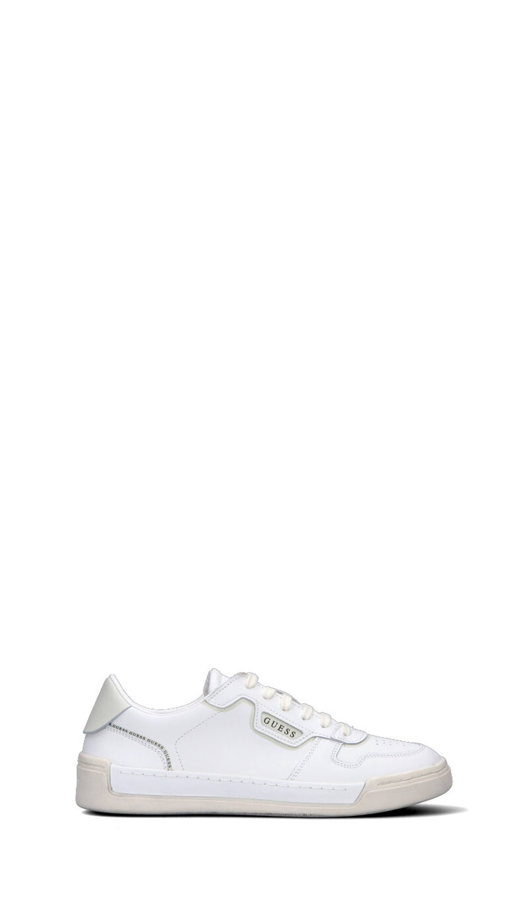 GUESS Sneaker uomo bianca in pelle