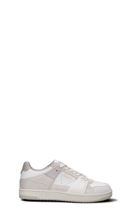 GUESS Sneaker uomo beige in pelle
