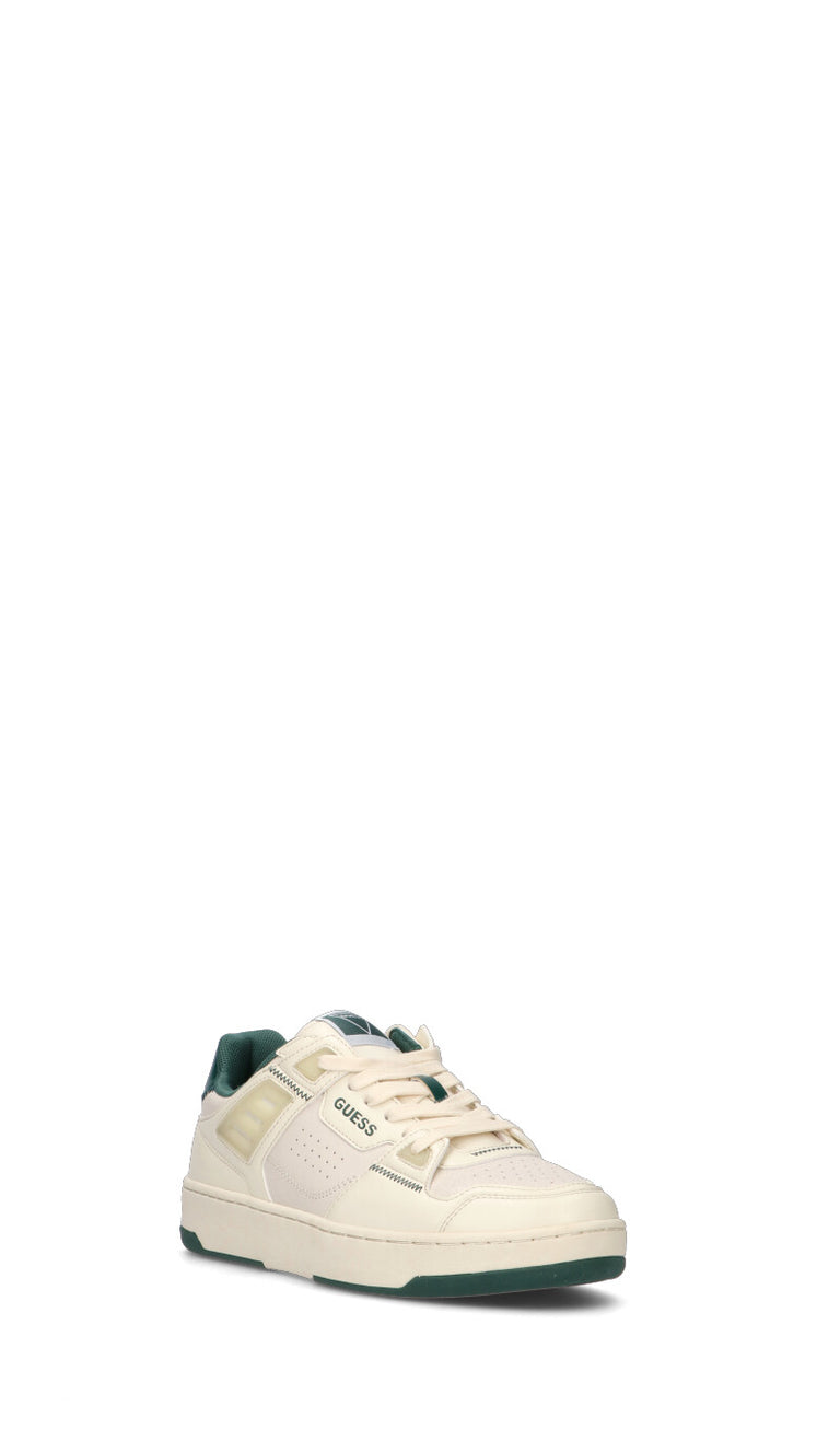 GUESS Sneaker uomo bianca/verde
