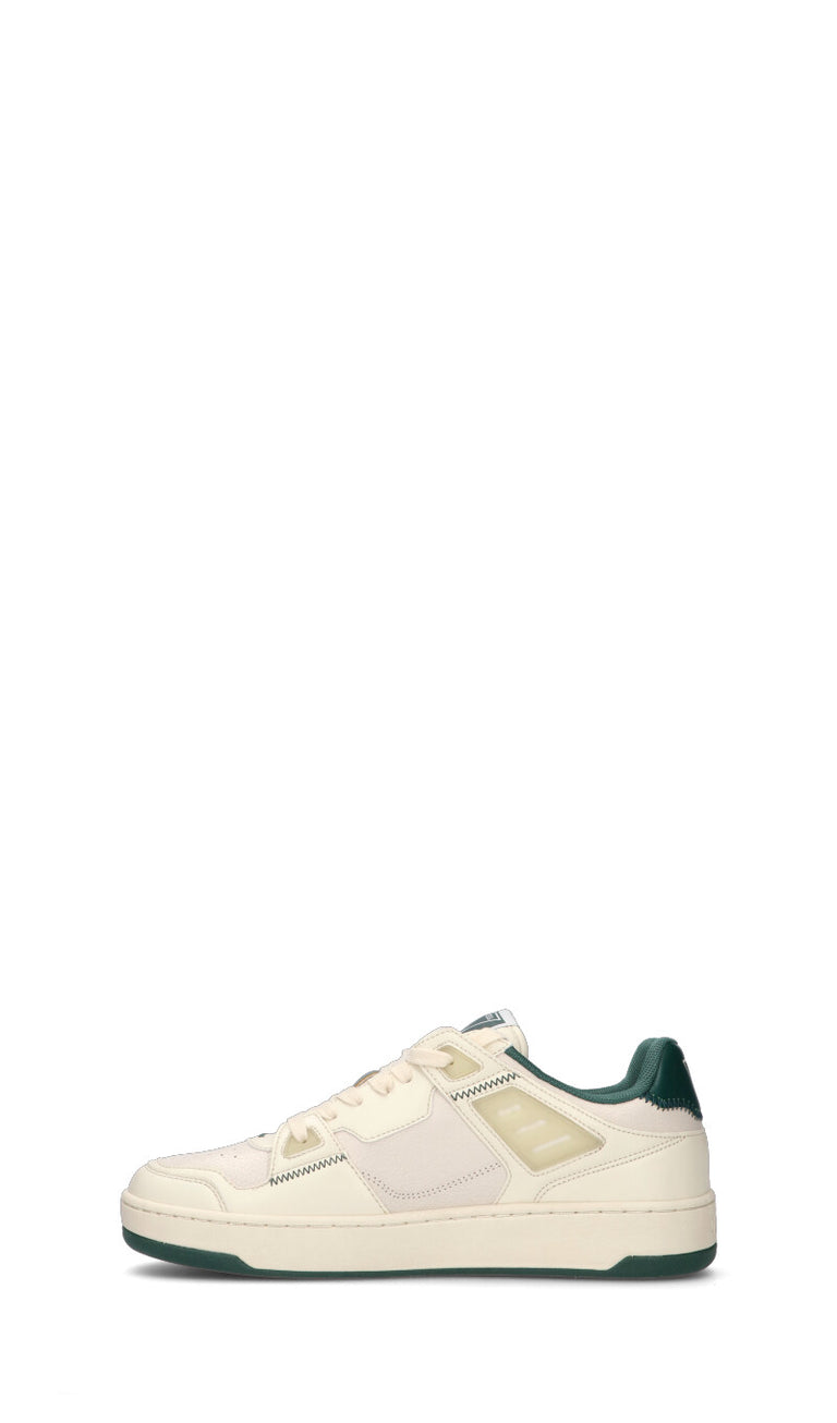 GUESS Sneaker uomo bianca/verde
