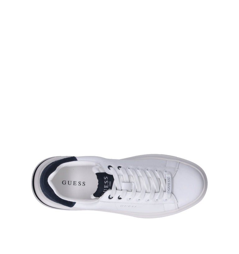 GUESS Sneaker uomo bianca/blu