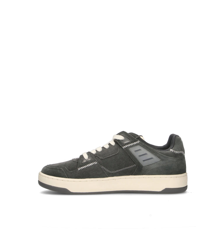 GUESS Sneaker uomo grigia in suede