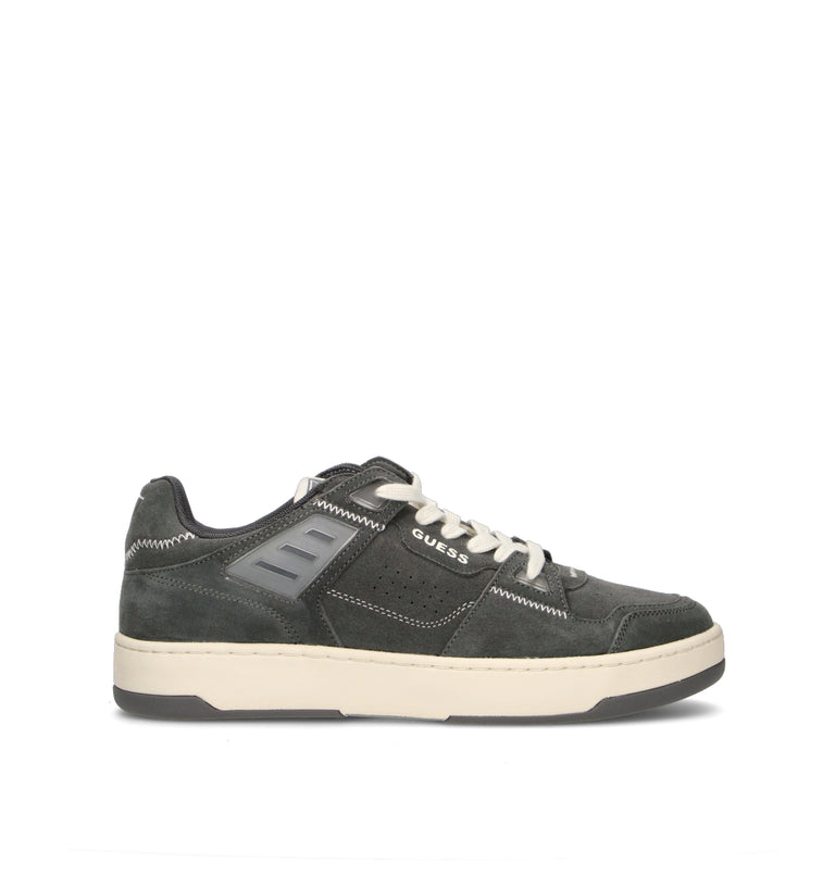 GUESS Sneaker uomo grigia in suede