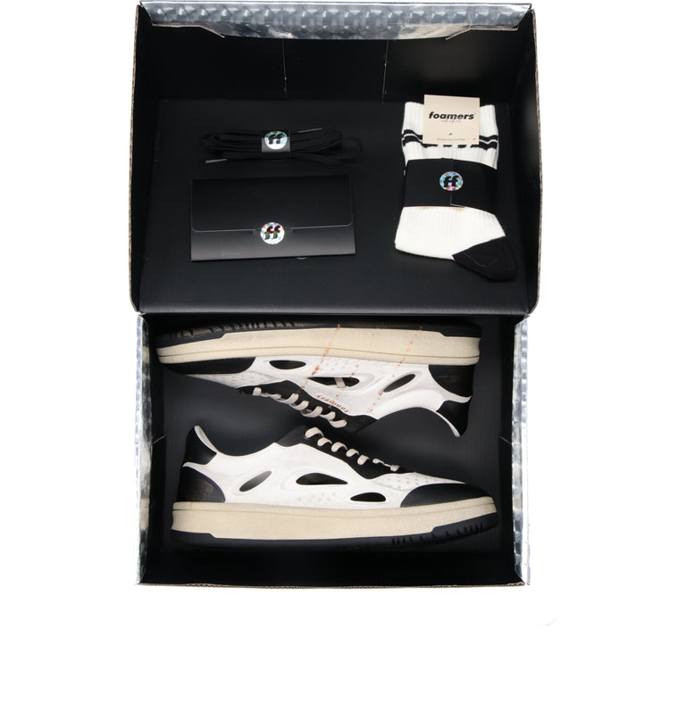 FOAMERS Sneaker uomo bianca/nera
