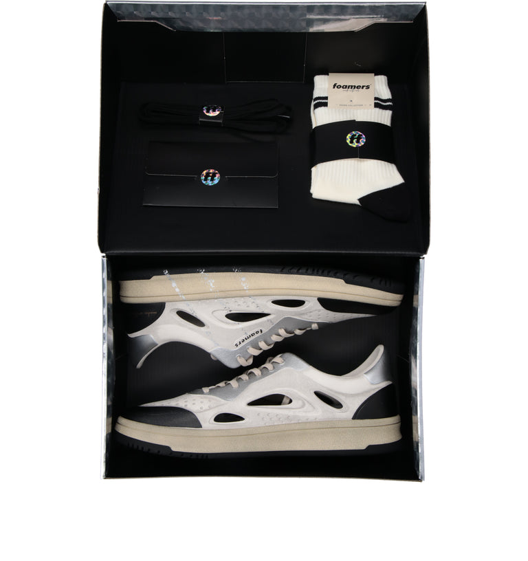FOAMERS Sneaker uomo bianca/nera