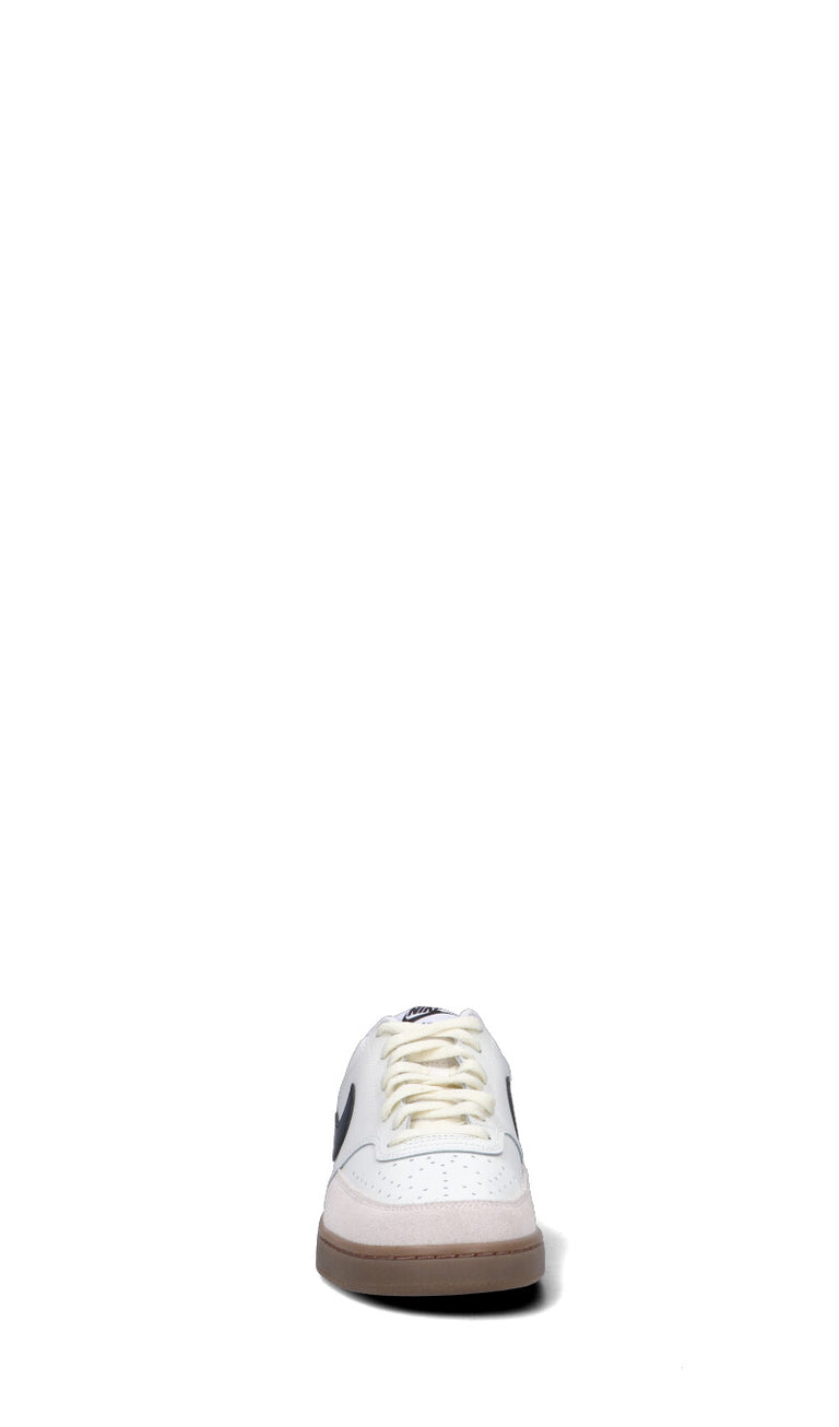 NIKE - COURT VISION LO Sneaker uomo bianca/nera in pelle