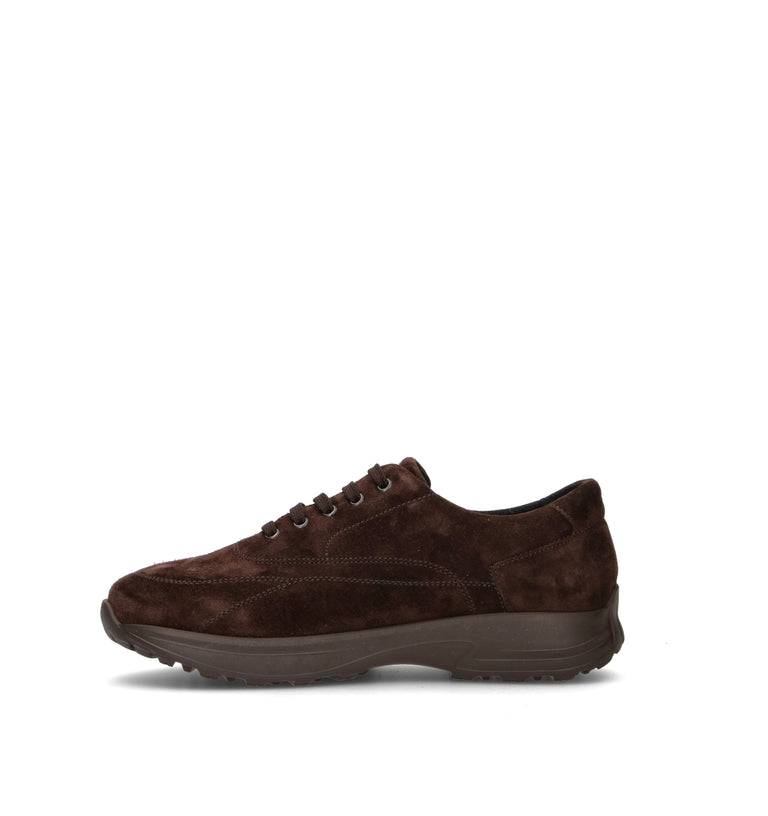 FRAU Sneaker uomo marrone in suede